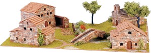 Диорама - Сглобяем модел от истински тухлички — Domus Kits 40204