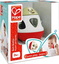 Дървена дрънкалка - Яйце - Играчка за бебета — HaPe E0016