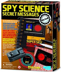 Детективска наука 4M - Тайни съобщения - От серията Kidz Labs — 4M-03295