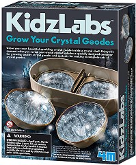 Кристални геоди - Детски образователен комплект от серията "Kidz Labs" — 4M 4M-03919