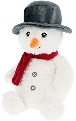 Плюшен снежен човек - Keel Toys - С височина 20 cm, от серията Keeleco — SX3534