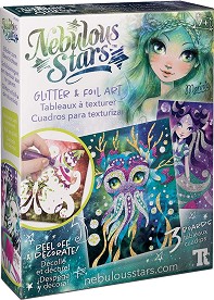 Декорирай с брокат и цветно фолио Nebulous Stars - Marinia - Творчески комплект — N11011
