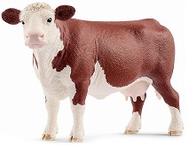 Фигурка на Херефорд крава Schleich - От серията Farm World — 13867