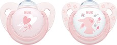   NUK - 2 ,   Rose & Blue, 0-6  - 
