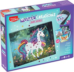 Мозайка Създай вълшебен свят Maped - Творчески комплект от серията Creativ