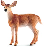 Фигурка на американска белоопашата кошута - Schleich - От серията Wild Life — 14819