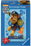 Чейс - Мини пъзел от 54 части на тема Пес Патрул — Ravensburger 09437