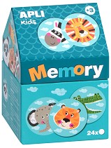 Сафари животни - Мемо игра — Apli Kids 16820