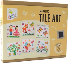 Създай сам - Керамични магнити - Творчески комплект "Crafts" — Andreu Toys 1260057