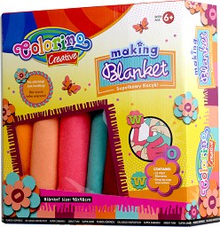 Направи сама Colorino Kids - Одеяло - Творчески комплект — 36919