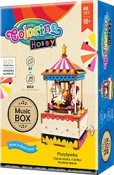Направи си сам музикална кутия Colorino Kids - Въртележка - От серията Hobby — 37152