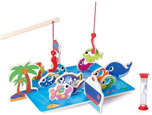 Риболов - Детска дървена 3D игра — Andreu Toys TB15416
