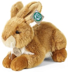 Еко плюшено зайче - Rappa - С дължина 23 cm — 221383