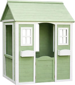 Дървена градинска къщичка - Ginger Home - С размери 107 / 90 / 144 cm — C1101