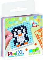 Мозайка магнит за хладилник Пингвинче - Pixelhobby - Творчески комплект — 27026