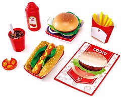 Детски комплект за готвене Бързо хранене - HaPe — E3160B