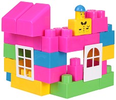 Детски конструктор - Maxi Block - Комплект от 23 части — Cimbari