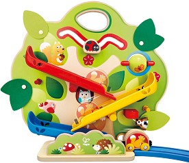Бързата катеричка - Детска дървена играчка — HaPe E3821