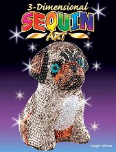 Декорирай сам с пейети Sequin Art - Мопс - Творчески комплект — 1702