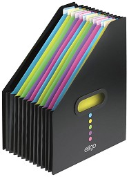 Вертикална поставка за документи Snopake Eligo - За формат A4 с размери 32 / 26 / 3 cm - 