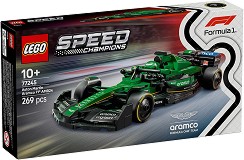 LEGO Speed Champions - Болид Aston Martin Aramco F1 AMR24 - Детски конструктор — 77245