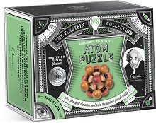 Atom Puzzle - 3D дървен пъзел от серията "The Einstein Collection" — Professor Puzzle