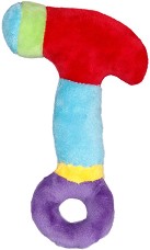 Плюшена дрънкалка Чук - Амек Тойс - С височина 20 cm — 051264