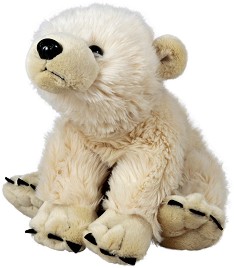 Плюшено полярно мече - Амек Тойс - С височина 27 cm — 070137