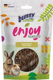 Храна за гризачи, декоративни и мини зайчета bunny Nature - 100 г, от клончета от круша, от серията Enjoy Nature