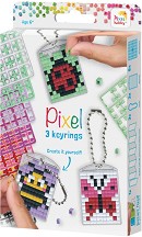 Мозайка ключодържатели Буболечки - Pixelhobby - Творчески комплект — 20134