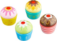 Дървен комплект за игра Кексчета - Viga Toys — 50808