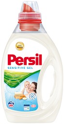 Течен бебешки перилен препарат Persil Sensitive Gel - 1 и 2 l, с бадем - продукт