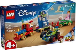 LEGO Disney - Играта на играчките: Празничен влак и колата RC - Детски конструктор — 43264