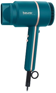 Сешоар Beurer HC 35 Ocean, 2000 W, Йонизация, 3 температурни настройки, 3 скорости, Студен въздух, Tюркоаз