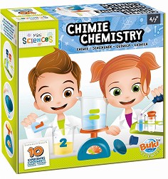 Химични опити - Образователен комплект от серията "Mini Sciences" — Buki France 9002