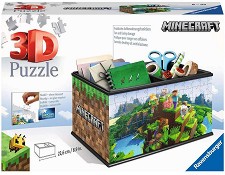 Кутия за съхранение - Майнкрафт - 3D пъзел от 216 части — Ravensburger 11286