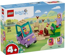 LEGO Bluey - Бабите с Бинго и Блуи - Детски конструктор — 11216