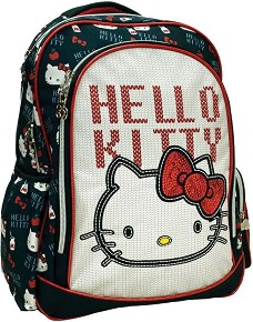 Ученическа раница Croche - На тема Hello Kitty — 335-73031