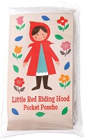 Детски дъждобран тип пончо - Червената шапчица - 