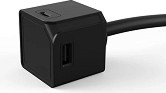   4 USB  DesignNest USBcube Extended 10896BK -     3 m - 