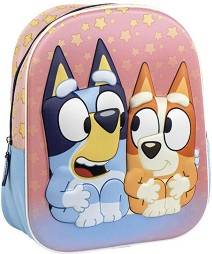 Раница за детска градина Cerda - С 3D панел на тема Bluey — 2100005867