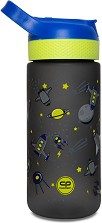 Детска пластмасова бутилка Cool Pack Bibby - С вместимост 420 ml от серията Atlantis — Z08828