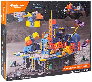 Вафлен конструктор Космическа база - Mario Inex - 618 части — 903 919