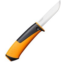 Нож с вградено точило Fiskars - Дължина 21.5 cm - 