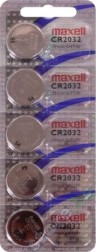   CR2032 -  3V - 5  - 