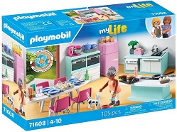 Playmobil My Life - Кухня с трапезария — 71608