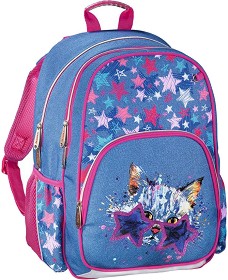 Ученическа раница Hama Crazy Cat — 139088