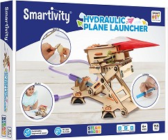 Дървена хидравлична самолетна писта - Smartivity - Детски конструктор — STY104