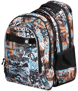 Ученическа раница - Kaos 2 in 1: La Lama — Hartis 41356