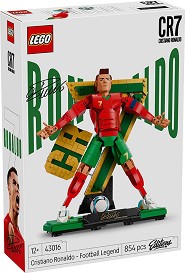 LEGO Editions - Кристиано Роналдо: Футболна легенда - Детски конструктор — 43016
